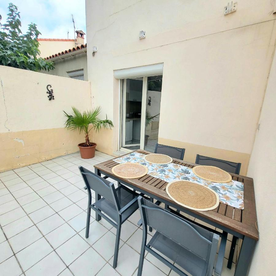 Bel Appartement Avec Jardin De 30M2 , Climatise Avec Parking Et Arrivee Autonome Cabestany Екстер'єр фото